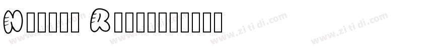 Nautis Rounded字体转换